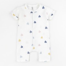Песочник из муслина Heart  Dexter`s  Белый d435сц-цв  74 см (d435сц-цв)