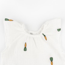 Песочник из муслина Carrot  Dexter`s  Белый d482мкр  74 см (d482мкр)