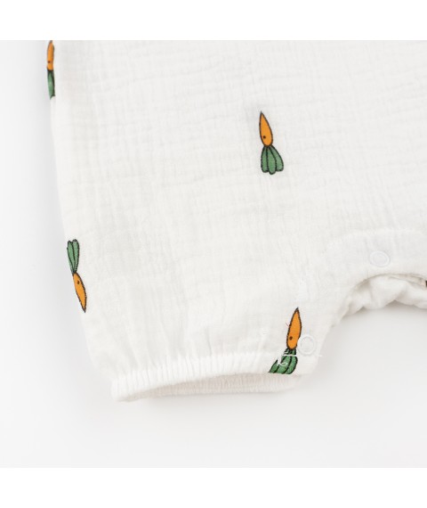 Песочник из муслина Carrot  Dexter`s  Белый d482мкр  74 см (d482мкр)