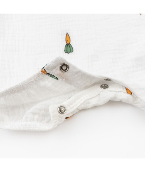 Песочник из муслина Carrot  Dexter`s  Белый d482мкр  74 см (d482мкр)