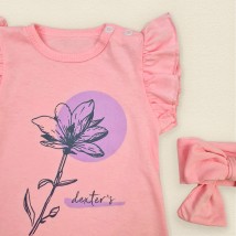 Flower Dexter`s Light Fabric Bandana Sandbox for Girls Pink d137rv 68 cm (d137rv)