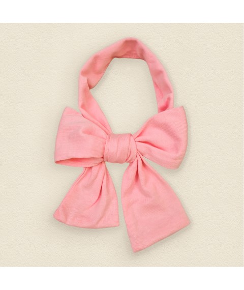 Песочник с повязкой из легкой ткани для девочки Flower  Dexter`s  Розовый d137рв  74 см (d137рв)