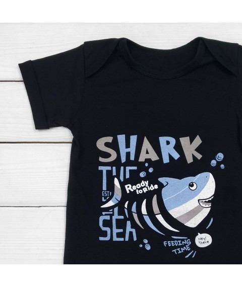 Children's sandbox Shark Dexter`s Black 145 86 cm (d145w-chn)
