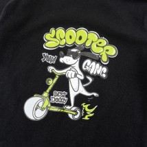 Песочник детский с коротким рукавом на кнопках Scooter  Dexter`s  Черный d145ск-чн  86 см (d145ск-чн)
