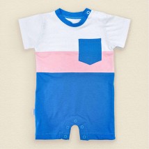 Дитячий пісочник на літо кулір Stripes  Dexter`s  Білий; Рожевий; Блакитний 147  68 см (d147гб)