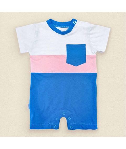 Children's sandbox for the summer Cooler Stripes Dexter`s White; Pink; Blue 147 86 cm (d147gb)