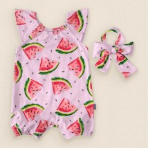 Sandbox with a bandage with a bright print Watermelon Dexter`s Pink 183 80 cm (d183a-rv)