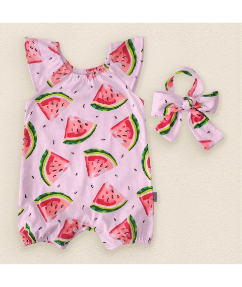 Sandbox with a bandage with a bright print Watermelon Dexter`s Pink 183 86 cm (d183a-rv)