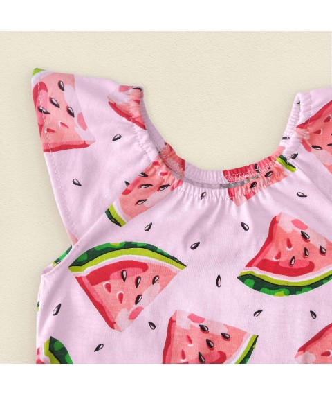 Sandbox with a bandage with a bright print Watermelon Dexter`s Pink 183 74 cm (d183а-рв)