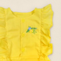 Літній пісочник жовтого кольору для дівчинки Sunny Flower  Dexter`s  Жовтий 437  68 см (d437цв-ж)