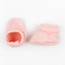 Пінетки дитячі інтерлок Marshmallow  Dexter`s  Рожевий d916-1рв-кр  0-3міс (d916-1рв-кр)