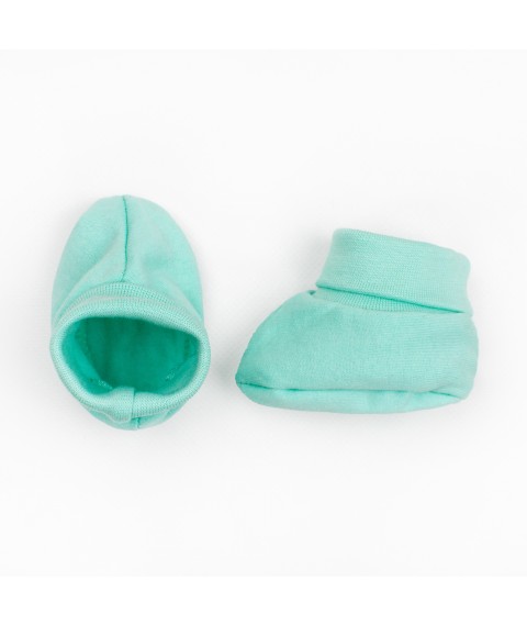 Dexter`s Menthol footer plain booties Menthol d316-1mt 0-3 months (d316-1mt)