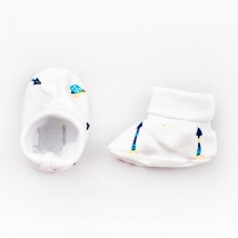 Boots for newborns Brave Dexter`s White 916 0-3 months (d916-1p)