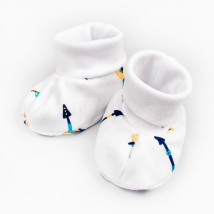 Пинетки для новорожденных Brave  Dexter`s  Белый 916  0-3мес (d916-1стр)