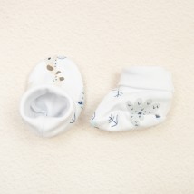 Пінетки для немовля інтерлок Forest Bear  Dexter`s  Білий d916-1лс-б  0-3міс (d916-1лс-б)