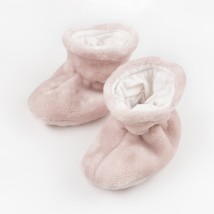 Пинетки теплые велсофт  Dexter`s  Розовый d416-1рв  6-12мес (d416-1рв)