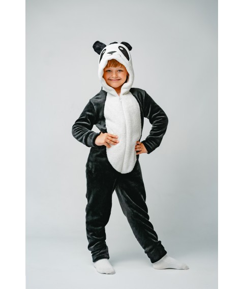 Кегуруми детский Panda  Dexter`s  Черный
 d417пд-чн  110 см (d417пд-чн)