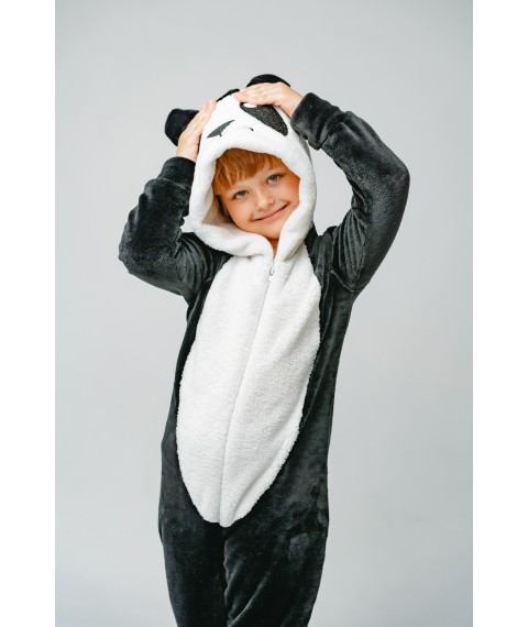 Кегуруми детский Panda  Dexter`s  Черный
 d417пд-чн  110 см (d417пд-чн)