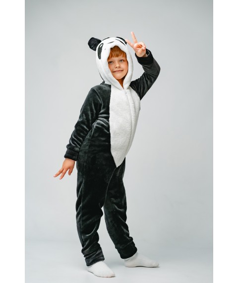 Кегуруми детский Panda  Dexter`s  Черный
 d417пд-чн  110 см (d417пд-чн)