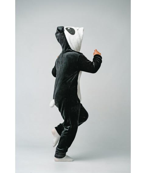 Кегуруми детский Panda  Dexter`s  Черный
 d417пд-чн  110 см (d417пд-чн)