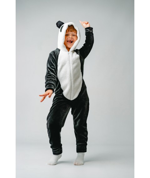 Кегуруми детский Panda  Dexter`s  Черный
 d417пд-чн  110 см (d417пд-чн)