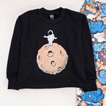 Astronaut moon Dexter`s boy's pajamas Black; Blue 303 122 cm (d303xm-ms)