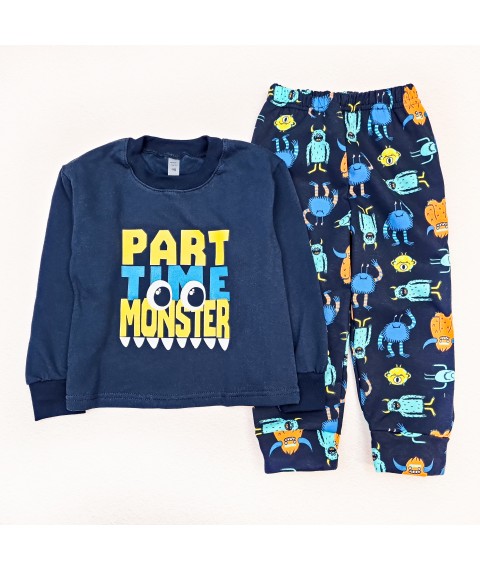 Pajamas for children Part Time Dexter`s Blue 303 98 cm (d303pr-tm)