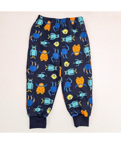 Monsters Dexter`s Pajamas for boys Dark blue 303 134 cm (d303ms-nv)