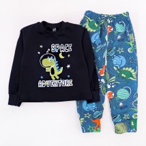 Пижама для мальчика Dino Space  Dexter`s  Темно-синий d303дн-сп  122 см (d303дн-сп)