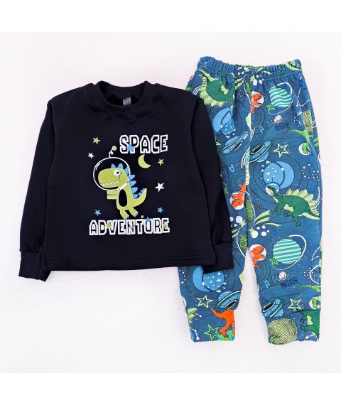 Пижама для мальчика Dino Space  Dexter`s  Темно-синий d303дн-сп  110 см (d303дн-сп)
