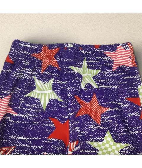 Way to Stars Dexter`s pajamas for boys without insulation Purple; Blue 903 128 cm (d903-11-1)