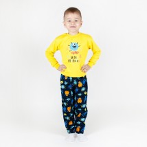 Пижама для мальчика Fun monsters  Dexter`s  Синий;Желтый 303  134 см (d303мн-мсж)