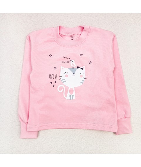 Warm pajamas for girls Kittens Dexter`s Pink d303kt-pr-rv 122 cm (d303kt-pr-rv)