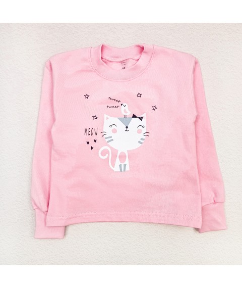 Warm pajamas for girls Kittens Dexter`s Pink d303kt-pr-rv 98 cm (d303kt-pr-rv)