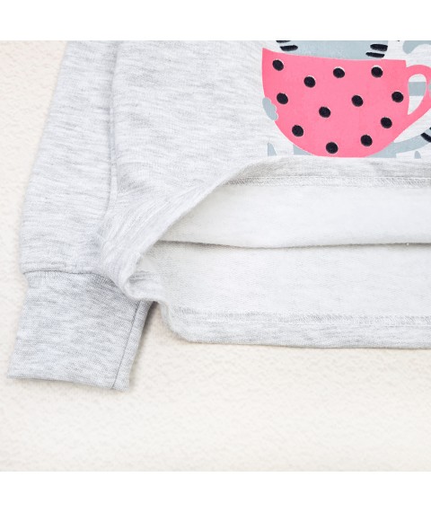 Пижама с принтом для девочки Kittens  Dexter`s  Розовый;Серый d303кт-пр-ср  122 см (d303кт-пр-ср)