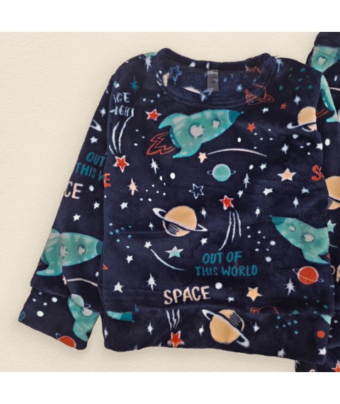 Pajamas velsoft blue Space Dexter`s Dark blue 423 98 cm (d423gn-ss)