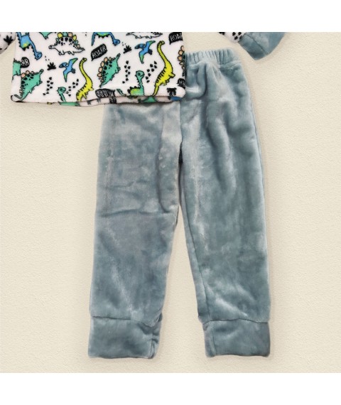 Pajamas for boys, velsoft Dexter`s Gray 413 98 cm (d413-19)