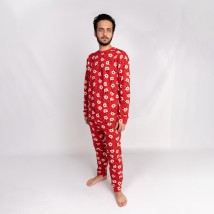 Пижама мужская с начесом с оленями Deer  Dexter`s  Красный d3003-59  L (d3003-59)