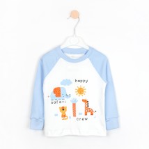 Пижама детская с принтом зверят Safari Crew  Dexter`s  Голубой 935261  134 см (935261)
