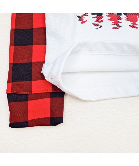 Пижама теплая детская Christmas  Dexter`s  Красный;Белый d303-22  110 см (d303-22)