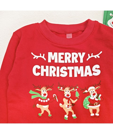 Christmas children's pajamas Merry Christmas Dexter`s Red; Green d303snt-kr 98 cm (d303snt-kr)