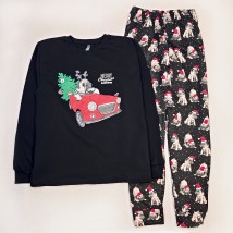 Пижама мужская Christmas pug  Dexter`s  Черный;Красный d3003мпс-чн  L (d3003мпс-чн)