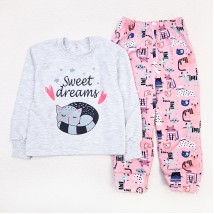 Пижама для девочки Sweet Dream  Dexter`s  Розовый;Серый d303св-др  110 см (d303св-др)