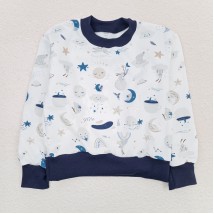 Moon Bunny Dexter`s Down Pajamas Dark Blue; Milky d303ms-z 134 cm (d303ms-z)