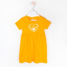 Платье с коротким рукавом Loved  Dexter`s  Желтый d119лв-ж  98 см (d119лв-ж)