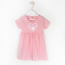 Платье для девочки с коротким рукавом Loved  Dexter`s  Розовый d119лв-рв  104 см (d119лв-рв)