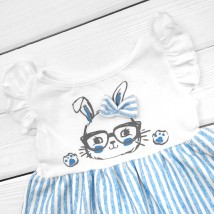 Children's dress Happy Ti Dexter`s White; Blue 972 98 cm (d972z-gb)