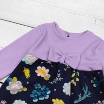 Children's holiday dress Flower purple color Malena Violet; Blue 21-34 86 cm (21-34lv)