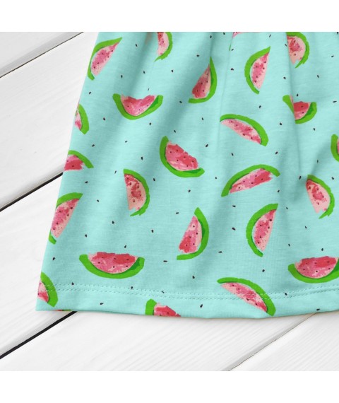 Markdown (defects) Children's dress Watermelons Malena Menthol; Red 123-1a 92 cm (123-1a)