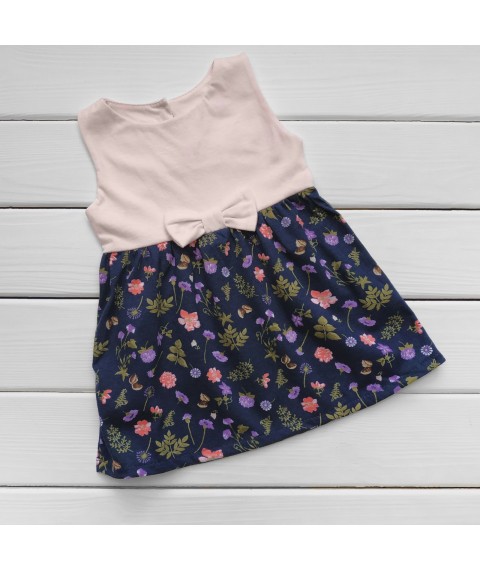 Children's dress Summer Malena Pink; Blue 136tm 80 cm (136tm)